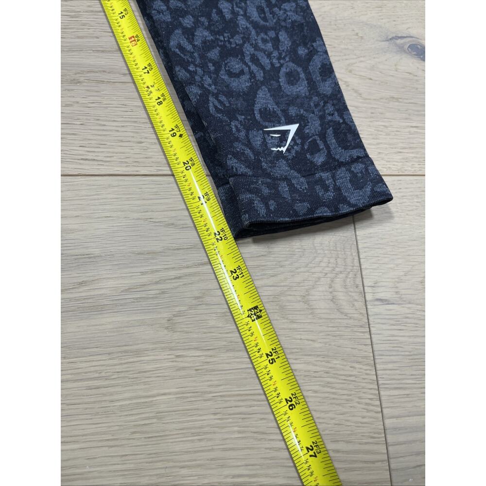 Gymshark Adapt Animal Seamless Leggings Black Size Medium- Scrunch Bum - Picture 11 of 11